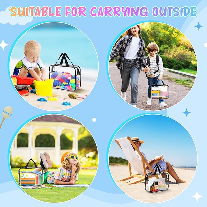8 Packs Large Toy Storage Bags - Image 5
