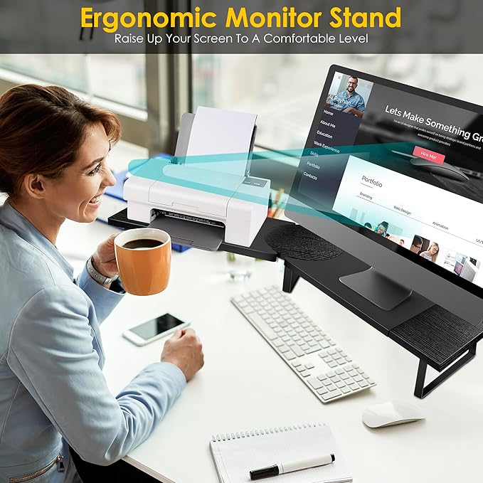 Dual-Monitor Stand for Desk - Image 6