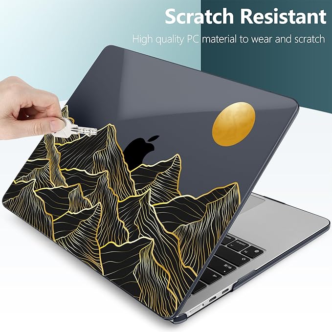 TWOLSKOO for M4 MacBook Air 13.6 inch Case 2025-2022 Release M4 A3240 M3 A3113 - Image 4