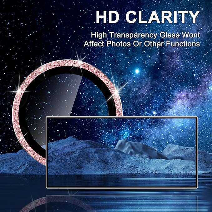 for Samsung Galaxy S25 Ultra Camera Lens Protector, Individual Metal Ring - Image 4