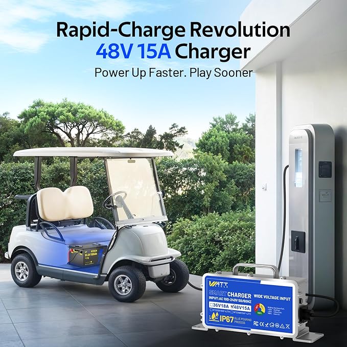 48V 105Ah LiFePO4 Lithium Golf Cart Battery - Image 7