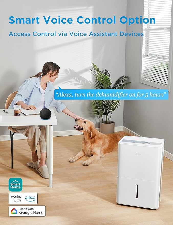Midea 3, 000 Sq. Ft. Energy Star Certified Dehumidifier - Image 4
