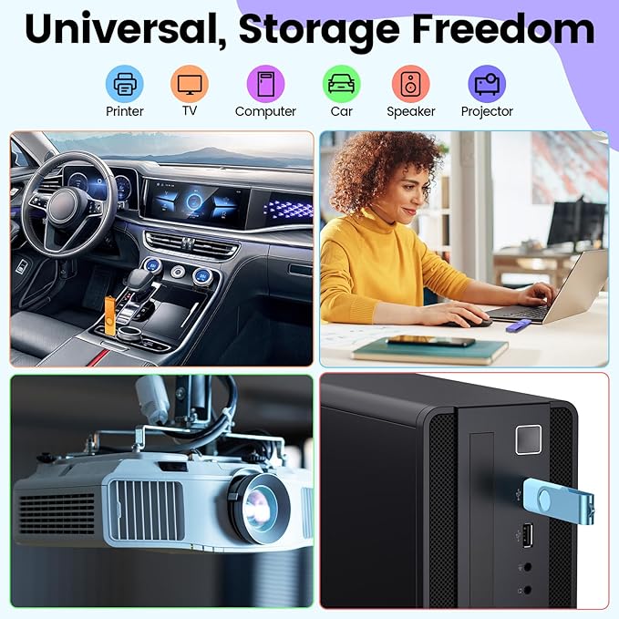 Kepmem 10Pcs 2GB USB Flash Drives Bulk USB 2.0 Flash Memory Stick 10 Pack Thumb - Image 4