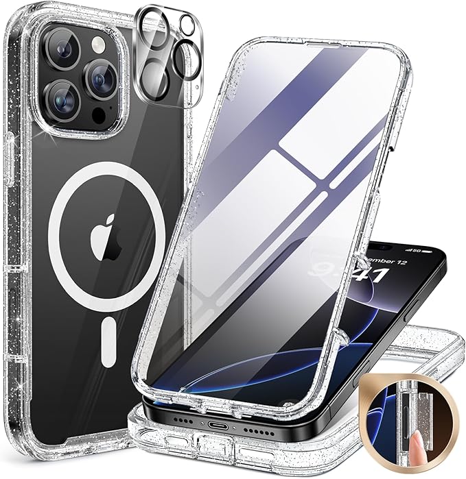 Miracase for iPhone 16 Pro Max Case 6.9'', Full-Body Bumper Phone case by Miracase