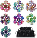 DND Dice Set, Surhugvy 7 X 7 Polyhedral Dice Set by Surhugvy