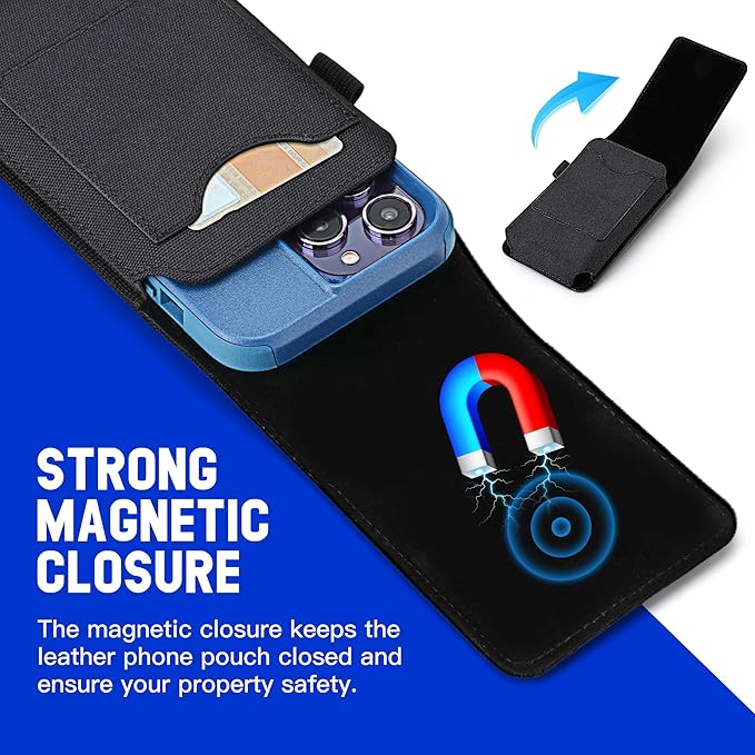 BECPLT for iPhone 17 Pro 16 Pro 16 15 Pro 14 13 Pro 12 Pro Belt Case Nylon - Image 3