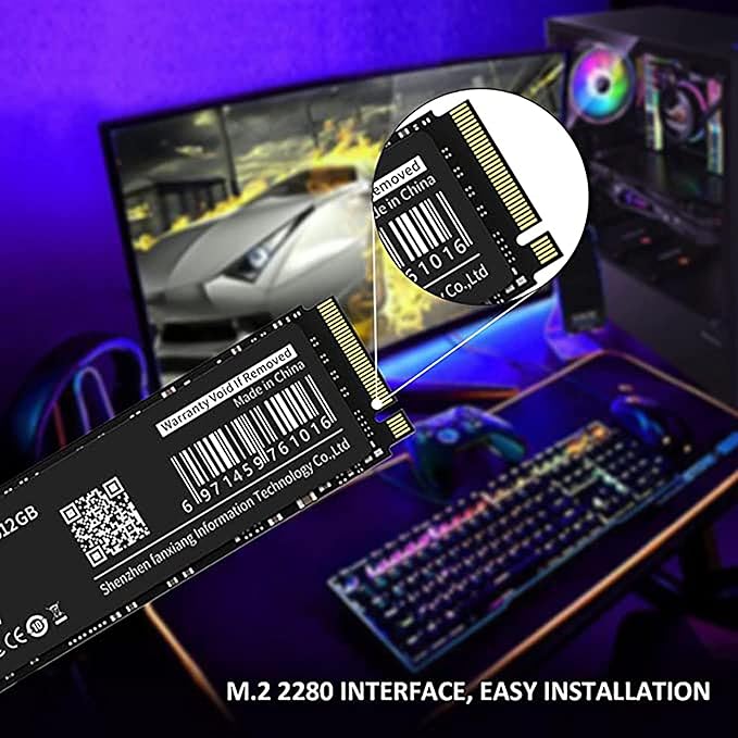 S501 512GB NVMe SSD 3D NAND1.3 PCIe Gen3x4 M.2 2280 Internal Solid State Drive - Image 5