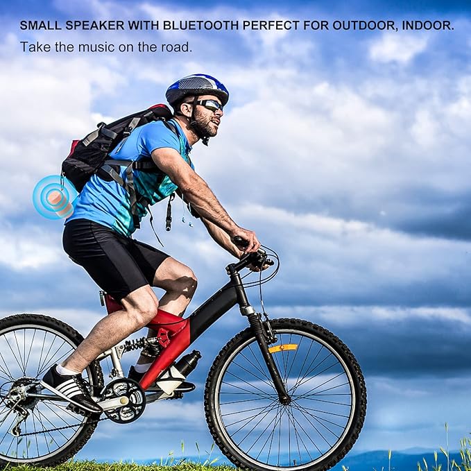 comiso Portable Bluetooth Speaker, Waterproof Speaker IP65, 5.3 Bluetooth - Image 3