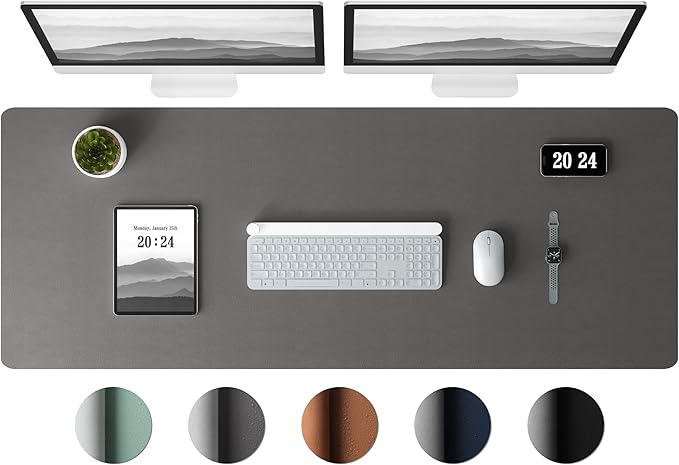 Aothia Leather Desk Pad Protector by Aothia
