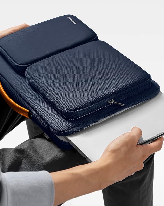 tomtoc Laptop Shoulder Bag for 14 Inch MacBook Pro M4/M3/M2/M1 Pro/Max 2024-2021 - Image 9