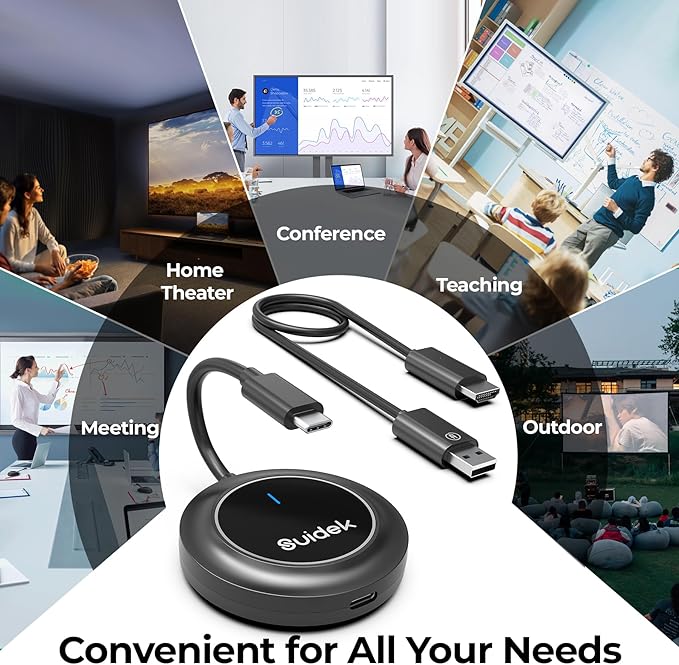 Wireless HDMI Transmitter and Receiver, USB-C to HDMI Extender - Image 8