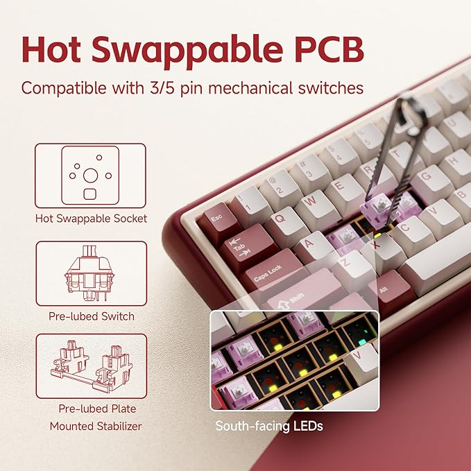 Chilkey Foxy65 Mechanical Keyboard - Image 8