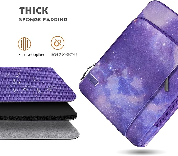 MoKo Laptop Sleeve Bag for 13.3-14 Inch, Notebook Carrying Case - Image 4