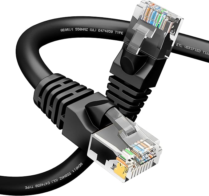 GEARit Cat 6 Ethernet Cable Pack Ð 1-Pack 1 ft Cat6 Ethernet Patch Cables | by GEARit
