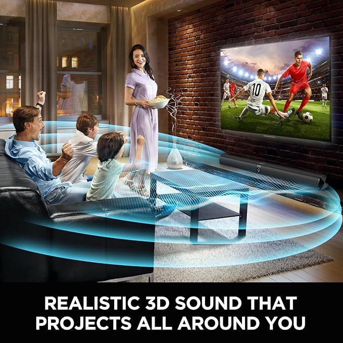 Sound Bar for Smart TV, Soundbar - Image 6