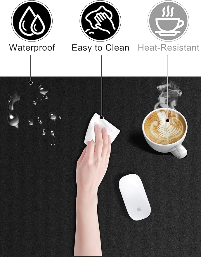 TopMade Mouse Pad with 15W Fast Wireless Charging, 31.5"x15.75" XXL Large - Image 6