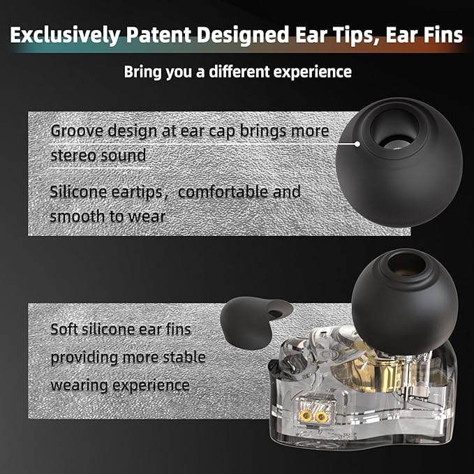 CCZ DC01 Pro in Ear Monitor Headphones, iems - Image 2