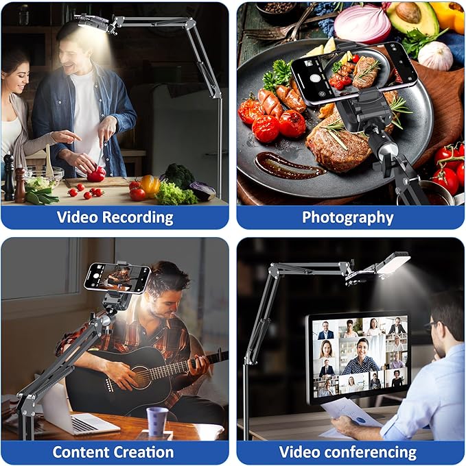 Overhead Phone Tripod for Cooking Videos - Image 8