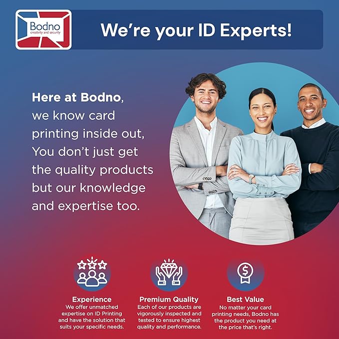 Bodno Seaory S28 Dual Sided ID Card Printer & Complete Supplies Package ID - Image 7