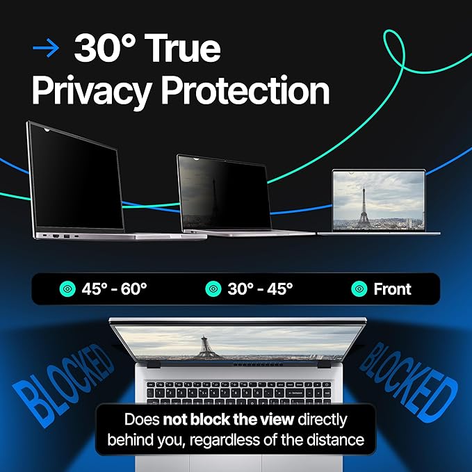 VINTEZ 15.6 Inch 16:9 Privacy Screen - Image 3