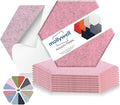 Mollywell Hexagon Acoustic Panels, High Density, Soundproofing, Decorative by Mollywell