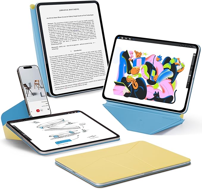 MOFT Dynamic Folio Case for iPad Air 13-inch, Silm Magnetic Stand Case by MOFT