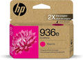 HP 936e EvoMore High Yield Magenta Ink Cartridge | Works OfficeJet 9120 Series by HP