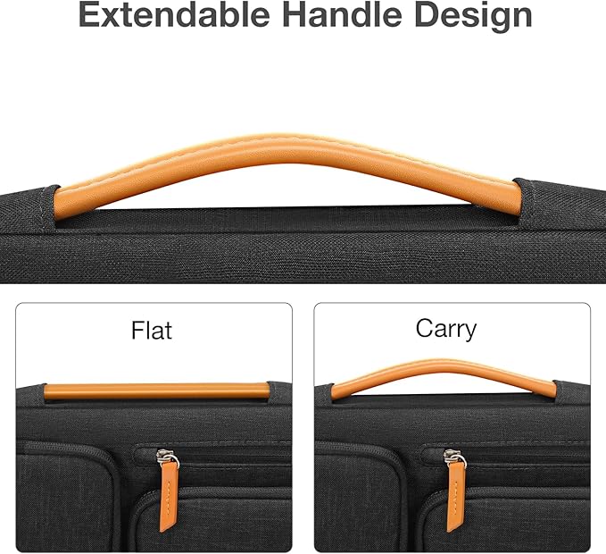 MOSISO 360 Protective Laptop Case 13 inch, 13 inch Laptop Sleeve Compatible - Image 5