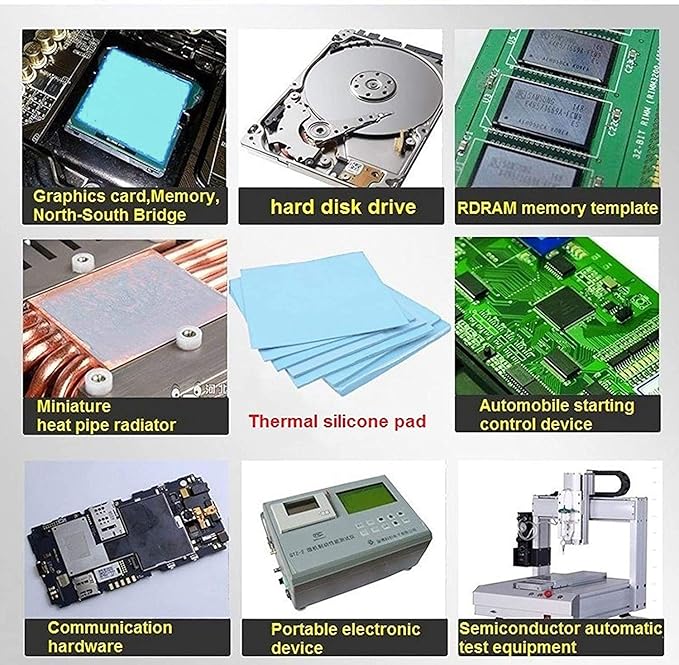 Thermal Pad, Highly Efficient 6.0 W/mK, Insulated Heat Resistant Silicone Pad - Image 7