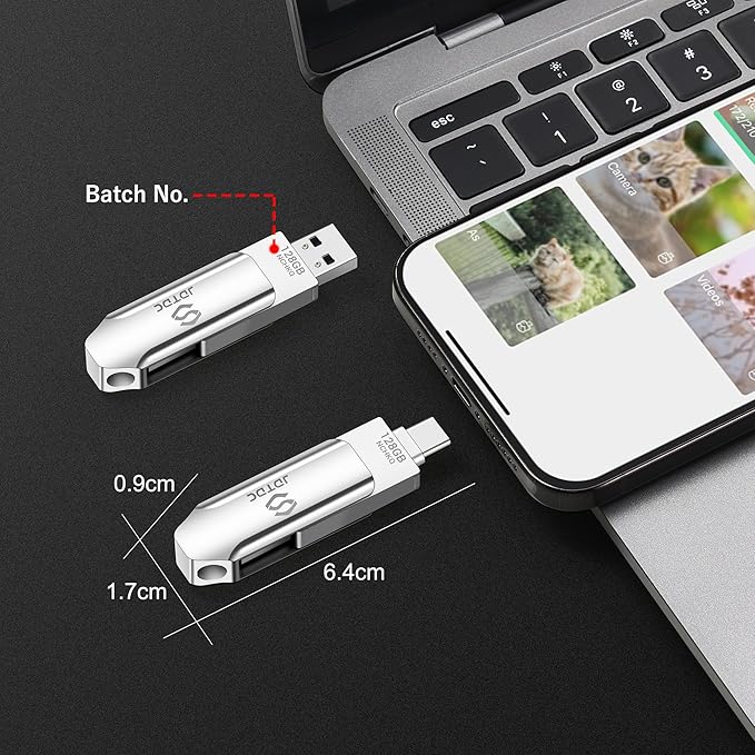 Photo-Stick-iPhone-16-Thumb-Drive 256GB Flash-Drive-iPhone-15-Photo-Storage - Image 8