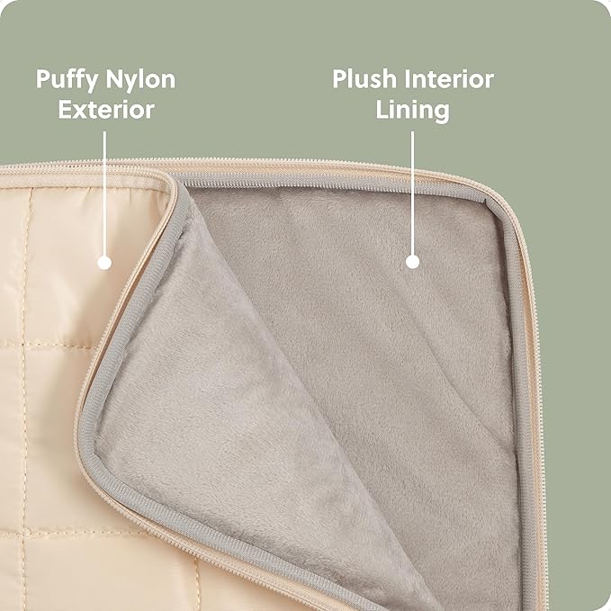 U Brands Nylon Puffer Large Laptop Case, 10.5" x 15", Computer Bag - Image 3