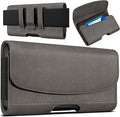 PiTau Holster for iPhone SE 8 7 6s 6, Premium Cell Phone Belt Holder Case by PiTau