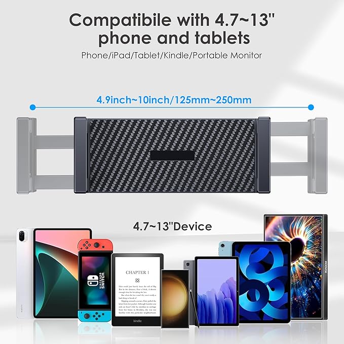 CreaDream Tablet Stand, Heavy Aluminum Tablet Holder - Image 5