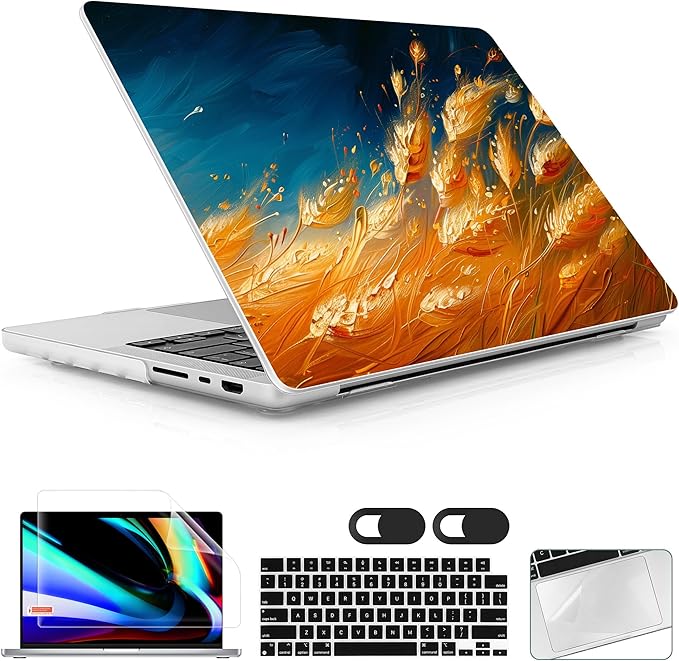 for MacBook Pro 16 inch Case 2021 2022 2023 2024 Release A3186 A3403 M4 A2991 by WelcomeViseNewitems