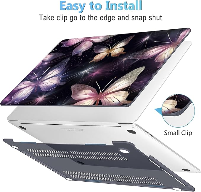 Mektron for MacBook Pro 13-inch Case 2022 2021 2020 Release A2338 M2 M1 A2289 - Image 3