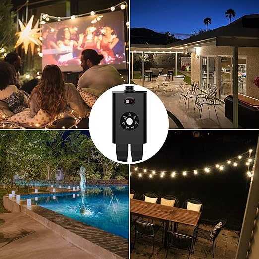 Minoston Outdoor Timer Outlet Waterproof - Image 7