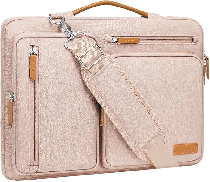 MOSISO 360 Protective Laptop Shoulder Bag, 13-13.3 inch Computer Bag Compatible by MOSISO