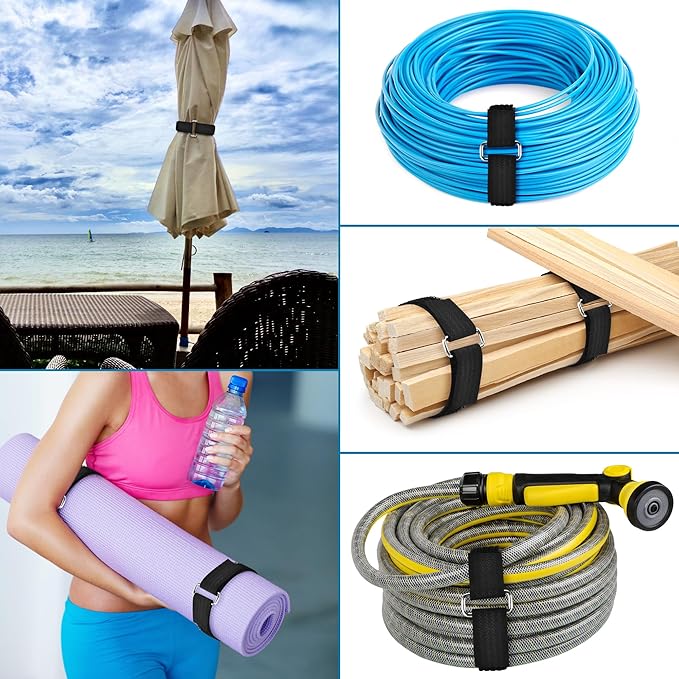 0.75" x39.4ft Hook and Loop Straps - Image 6