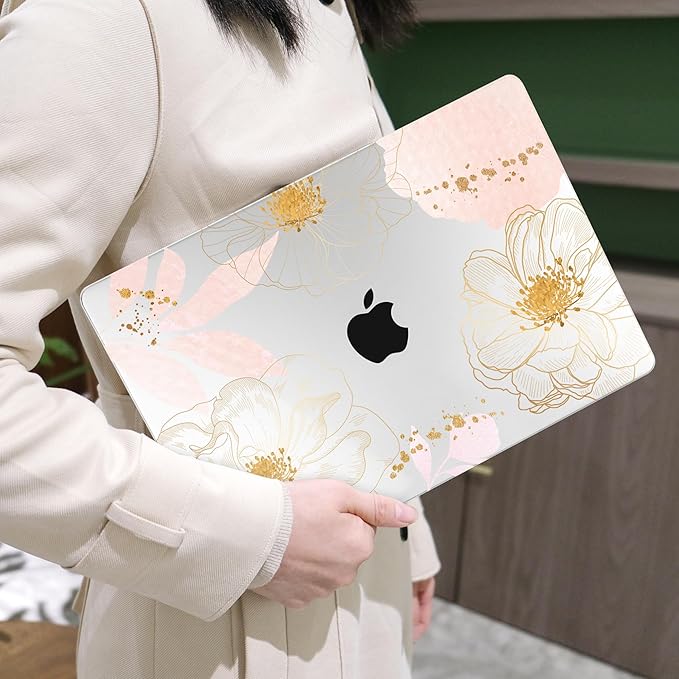 MEEgoodo Case for MacBook Air M4/M3/M2 13.6 inch 2025 2024 2022, Fit Model - Image 5