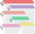Umriox Zipper Mesh Document Pouch, 6 Assorted Size, Waterproof Zipper Pouches by UMRIOX