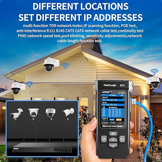 NOYAFA NF-8506 Network Cable Tester - Image 8