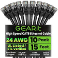GEARit Cat 6 Ethernet Cable Pack by GEARit