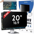 20 Inch Privacy Screen for Computer Monitor 16:9 Aspect Ratio, Eye Protection by peslv