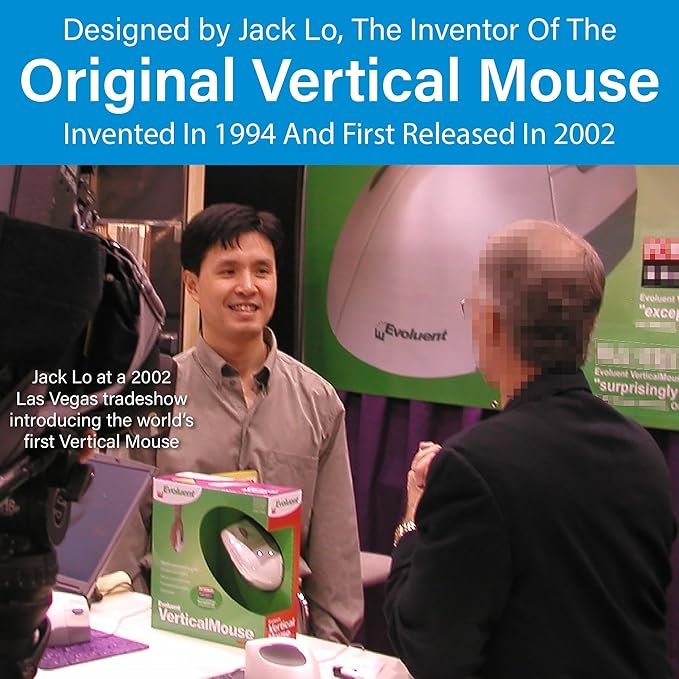 Evoluent – Inventor of The Vertical Mouse – VM4SW Ergonomic Vertical Mouse - Image 4