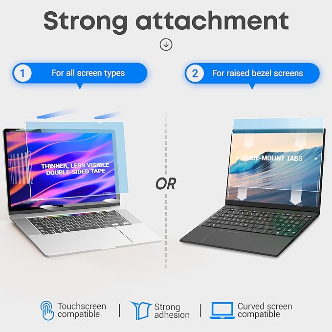 14 inch Blue Light Blocking Screen Protector Panel - Image 4