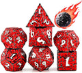 PJOY Metal D&D Dice Set for Dungeons and Dragons Dice by PJOYDice