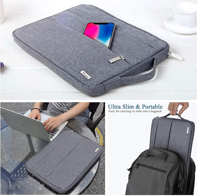 Voova Laptop Sleeve Carrying Case 13 13.6 Inch Compatible - Image 2