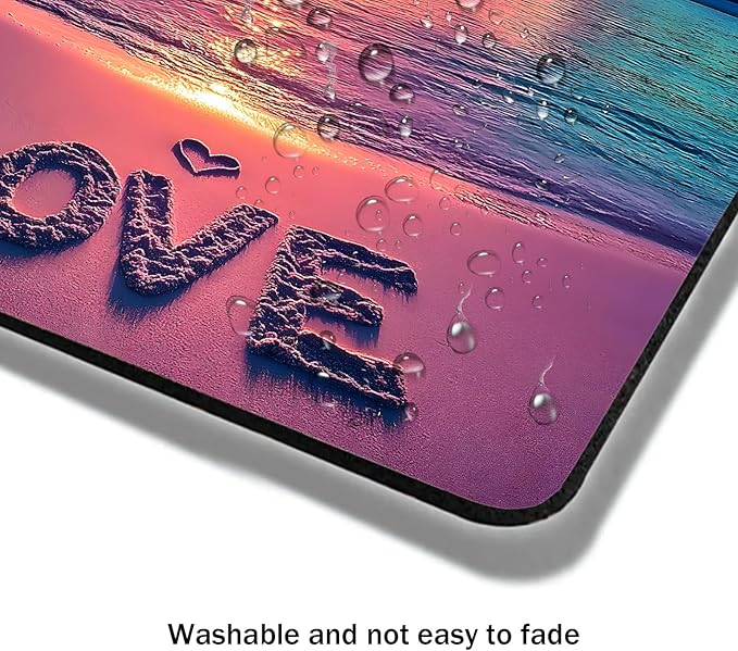 Mouse Pad, Cute Sunset Beach Mouse Pads - Image 4