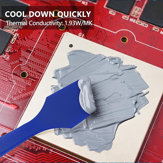 HY500-200g CPU Thermal Heatsink Grease Paste Compound Thermal Conductivity: - Image 5
