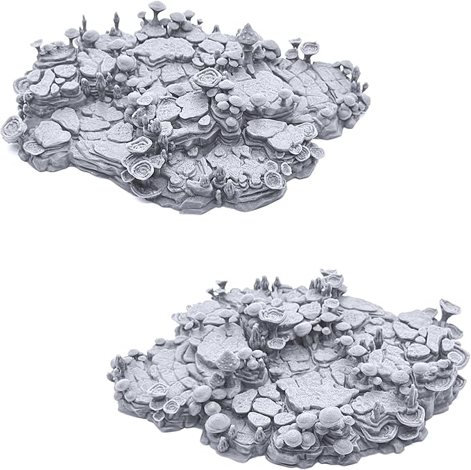 EnderToys Shroom Grotto Floors by Printable Scenery, 3D Printed Tabletop RPG - Image 5